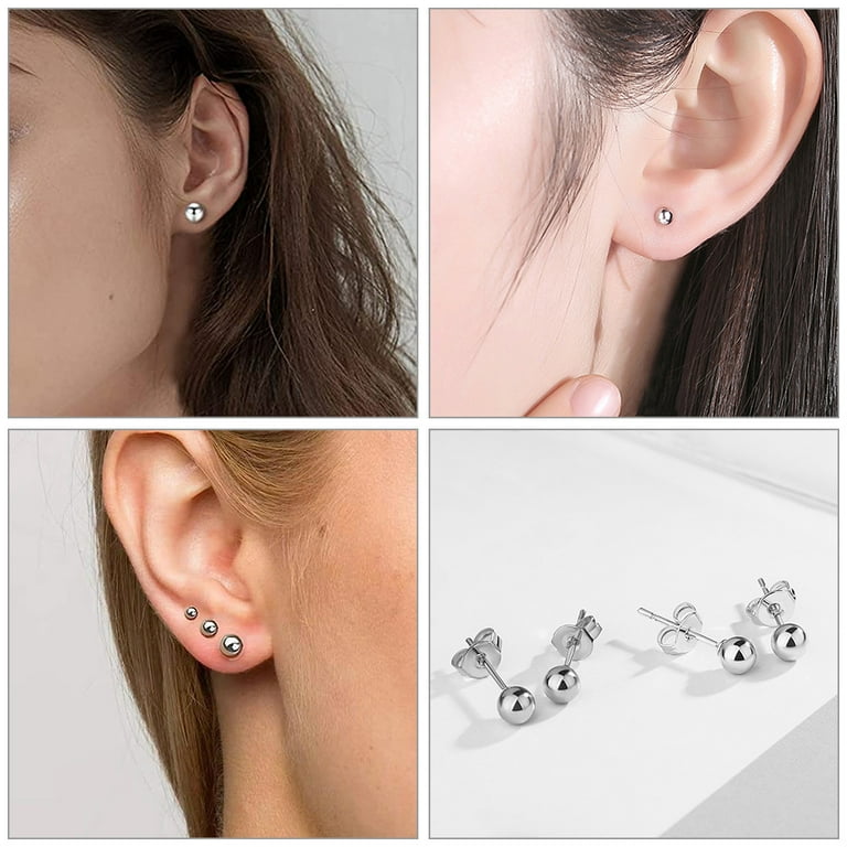Steel earrings allergy clearance