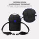 thumbnail image 1 of Bolsa De Hombro Riñonera de nailon, ligera, portátil, ajustable, correa para el hombro, accesorios deportivos Sywqhk Para Estrenar, 1 of 9