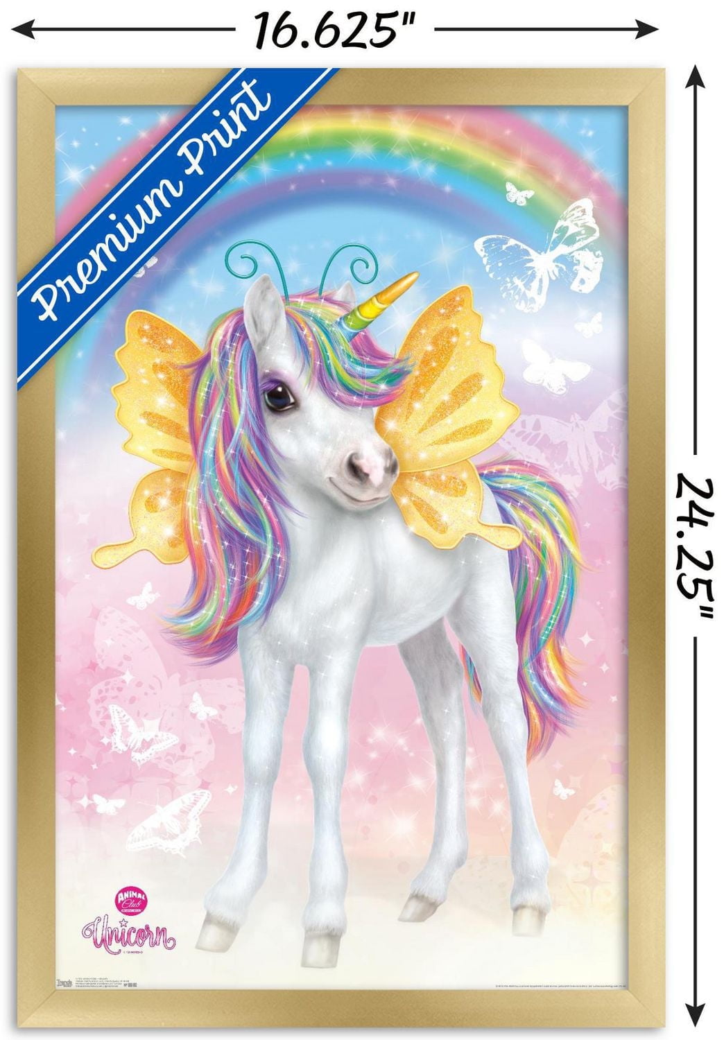 Animal Club - Unicorn Wall Poster