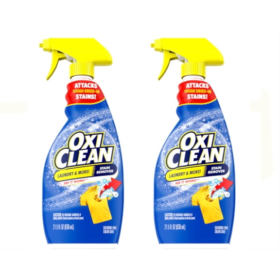 Oxi Clean Laundry Stain Remover Spray 21.50 oz (Pack of 2)