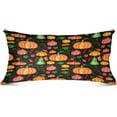 thumbnail image 2 of Watercolor Pumpkins Body Pillow Cover with Zipper, Soft and Cozy Fuzzy Fleece Body Pillow Case Cover 21 x 54 in, Plush Long Body Pillow Pillowcase for Fall and Winter Home Decor Gifts, 2 of 7