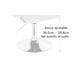 thumbnail image 5 of Silla de color rosa giratoria con brazos para escritorio o tocador giratoria altura ajustable tapizada en material PU Acolchonado SKU: 9107-2 ROSA Euroluce Contemporary Design Vanguardista, 5 of 5