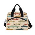 thumbnail image 2 of Lunch Bag Portable Crossbody Meal Bag Cooler Bag Insulated Lunch Bag Food Bag Handheld & Crossbody Design Multicolor Car, 2 of 6
