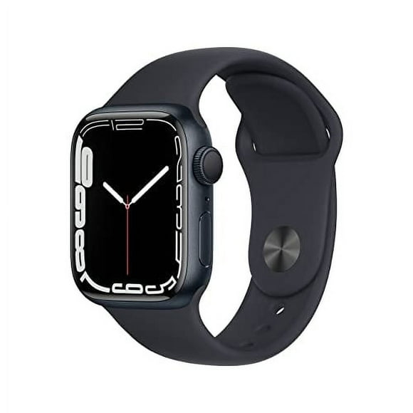 Restored Apple Watch Series 7 (GPS, 41mm) Midnight Case with Sport Band (Refurbished)