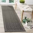 thumbnail image 2 of SAFAVIEH Palm Beach Laidley Geometric Runner Rug, Ash, 2' x 8', 2 of 5
