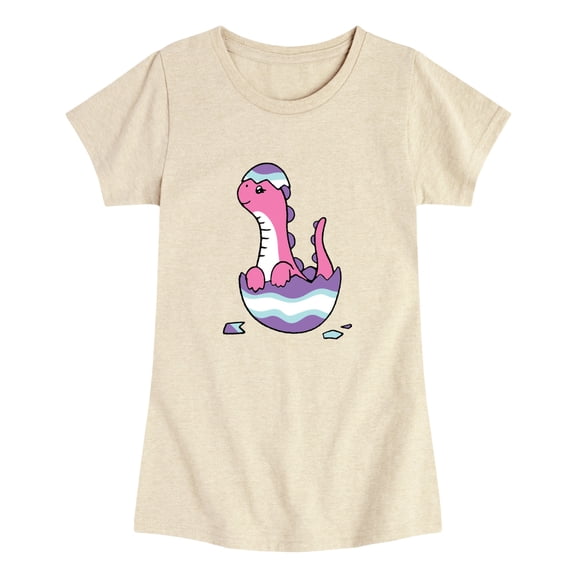 Instant Message - Dino Easter Egg Toddler Short Sleeve Graphic T-Shirt