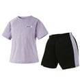 thumbnail image 2 of Baby Boy Outfit Boys' Shorts Set Outfits Kids Spring Summer Solid Printed Short Sleeved Beach 12 18 24 Month 3T 4T 5T T-Shirt with 2Pcs Clothing Sets Two Pieces, 2 of 7
