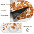 thumbnail image 6 of Orange Eucalyptus Leaves 2'x6' Runner Rugs for Hallway Kitchen Bedside Non Slip, Watercolor Spring Summer Botanical Entryway Rug Runners with Rubber Backing, Long Carpet Runner for Laundry Room, 6 of 8