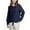 Navy, variant on Herrnalise Women's Long Sleeve Oversized Crew Neck Solid Color Knit Pullover Sweater Tops Sweater Top Coat Blue,2XL