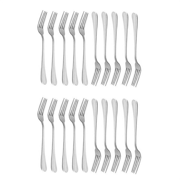 Dinner Forks, Heavy-Duty Stainless Steel Dinner Forks Set of 20