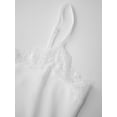 thumbnail image 6 of Women's Lace Trim Basic Camisole Sleeveless Y2K Spaghetti Strap Slim Fit Cami Tops, 6 of 7