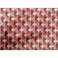 thumbnail image 4 of oneOone Cotton Poplin Red Fabric Triangle Geometric Fabric For Sewing Printed Craft Fabric By The Yard 56 Inch Wide, 4 of 4