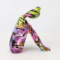 thumbnail image 4 of Estatuas decorativas con posturas de yoga abstractas, artículos decorativos para estanterías y salas de estar. Rosa, 4 of 9