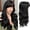 Black, variant on Hair Toppers for Women, 20 Inch Toppers Hair pieces for Women with Thinning Hair Big Base Curly Wavy Wiglets Cover 360? Clip in Bangs (Black)
