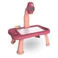 thumbnail image 1 of Niños 48 imágenes PROTECTOR DE PLÁSTICO Dibujo Tabla Niños Bosquejo electrónico Escritorio de escritura con bolígrafos Early Educational Juguete juguete rojo Methold FN001609-01, 1 of 7