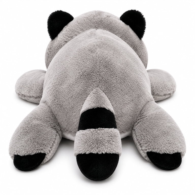 Weighted Raccoon Plush Toy 14 Inch photo 4