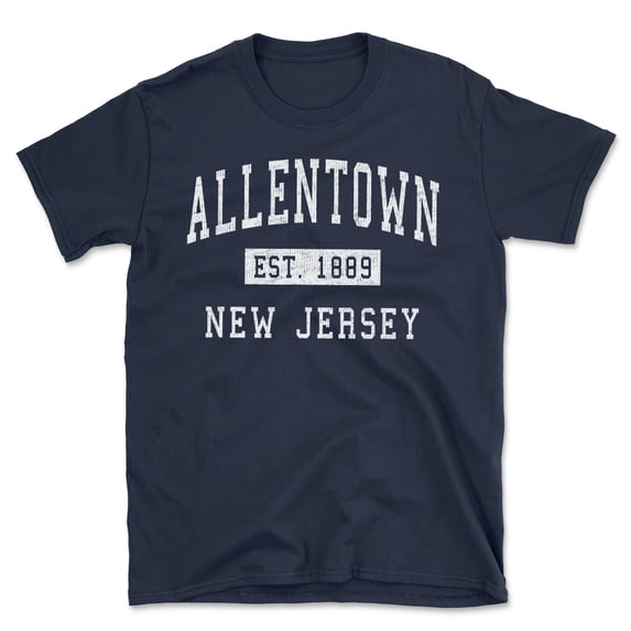 Allentown New Jersey Classic Established Men's Cotton T-Shirt