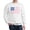 White, variant on CafePress - USA Dog Flag Jumper - Crew Neck Sweatshirt