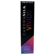ChromaSilk Vivids Long-Lasting Vibrant Color - Garnet by Pravana for Unisex - 3 oz Hair Color