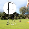 thumbnail image 1 of de entrenamiento de swing de golf, ranurador de swing portátil de hierro, altura ajustable para jugadores, para exteriores, interiores, para, 1 of 6