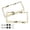Cute Bees and Honeycomb Pattern, variant on Aluminum License Plate Frame 2 Pack Car Exterior Accessory Car Tag Holder for Front Rear Plates Cars Decor Cartoon Dog Faces and Bones