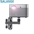 thumbnail image 1 of Salange Soporte de Montaje para Proyector Plegable Brazo de Montaje en Pared Giratorio Inclinable Ajustable con Tornillo de 1/4", 1 of 7