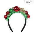 thumbnail image 4 of DHFJKG Christmas Headbands Jingle Bell Hairbands For Women Girls Lovely Xmas Holiday Hair Hoop Accessories Party Decoration Classic Headband, 4 of 5