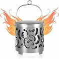 thumbnail image 1 of Chauffage de Camping Portable, Mini Chauffage Extérieur en Acier Inoxydable avec Design à Double Évent, Grande Praticité pour Diverses Activités Extérieures, 1 of 4