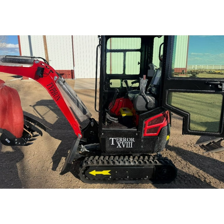 New Mini Excavator TYPHON TERROR XVIII Prestige 2 Ton EPA