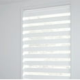 thumbnail image 2 of Cordless Zebra Roller Blinds, Day and Night Sheer Blinds, White, 2 of 3