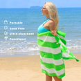 thumbnail image 4 of Exclusivo Mezcla Paquete de 4 Toallas de Playa Verde 76x152 cm, 4 of 7