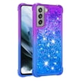 thumbnail image 2 of Funda para Samsung Galaxy S21 FE 5G Transparente con Brillos Carcasa Protectora Antigolpes con Glitter Brillante, 2 of 5