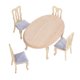 thumbnail image 4 of Silla de casa de muñecas, Silla de mesa de casa de muñecas 1:12 Sillas de mesa en miniatura Silla de mesa de casa de muñecas Eficiencia maximizada, 4 of 12