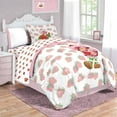 thumbnail image 4 of Strawberry Shortcake Berry Berry 5 Piece Twin Size Kids Bed Set with Shams, 4 of 4