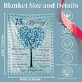 thumbnail image 2 of Kainsy 13th Birthday Gifts Blanket for Her,13 Year Old Girl Birthday Gifts Ideas from Parents Grandparents Sister for Teen Girl(30"x40"), 2 of 6
