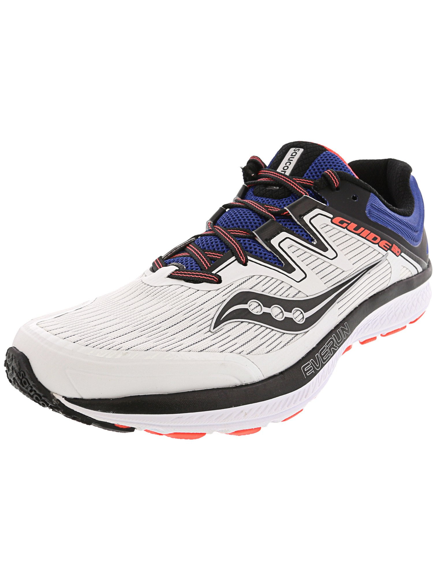 Saucony Saucony Men's Guide Iso White / Blue Viz Red AnkleHigh