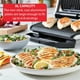 thumbnail image 3 of T-Fal, Electric Grill, OptiGrill Stainless Steel XL 6 Servings 9 Intelligent Automatic Cooking Modes 1800 Watts Nonstick Removable Plates, Dishwasher Safe, Panini Press Sandwich Maker, 3 of 5