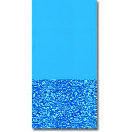 round overlap above ground pool liner