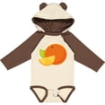 thumbnail image 3 of Inktastic Orange Fruit Boys or Girls Long Sleeve Baby Bodysuit, 3 of 5