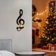 thumbnail image 4 of Candelabros de Pared con Notas Musicales, Candelabros de Hierro para Cenas, Ideales para Decorar El Hogar, La Sala de Estar y Colgar En La Pared., 4 of 6