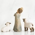 thumbnail image 4 of ⚡ Big Sale ! Tree Little Shepherdess Hand Painted Figures 3 Piece Set, 4 of 4