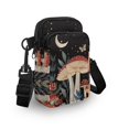 thumbnail image 3 of HELLHERO Mushroom Crossbody Small Bags for Adults Shoulder Bags, Polyester with Zipper Closed Adult, 3 of 7
