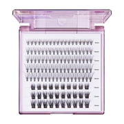 Kiss Peony False Eyelashes, Cluster Lashes, Misty Haze, Black, 9mm-16mm, 120 Pieces