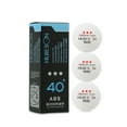 thumbnail image 1 of CAROOTU 3pcs Pingpong Balls Table Tennis Professional Accessories ABS For Training Sports, 1 of 5