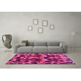 thumbnail image 3 of Ahgly Company Indoor Rectangle Abstract Pink Modern Area Rugs, 8' x 10', 3 of 4