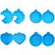 thumbnail image 1 of Molde de resina para pendientes de árbol de la vida, molde para pendientes en forma de corazón, molde para pendientes redondos, molde para llavero, decoración DIY, 1 of 5