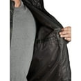 thumbnail image 4 of Synrgy by DXL Men's Big and Tall Moto Jacket Black 2XLT, 4 of 7