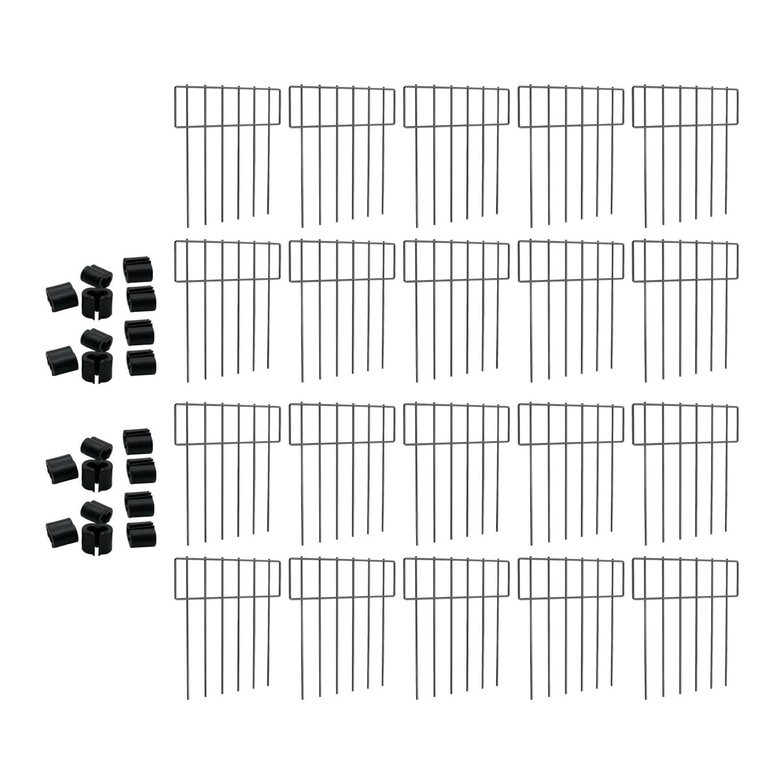 Aymzbd 10Pcs Decorative Garden Fence Panels Fence Border Home Park Patio Outdoor Animal