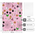 thumbnail image 2 of 6 Pcs Funny Kitchen Towels,Pink Halloween Elements Pattern Microfiber Dish Towels,Kitchen Tea Towels,Kitchen Towel Set (18" X 26"), 2 of 7