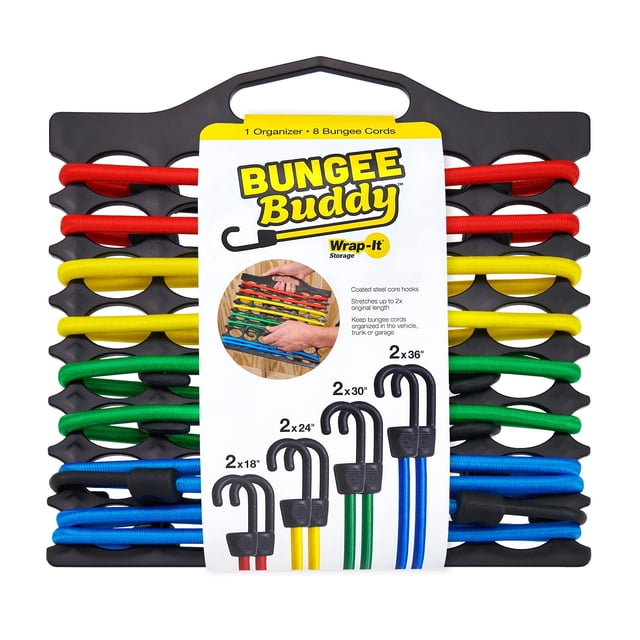 Organizador de almacenamiento Wrap-It Storage Bungee Buddy 108-BB-8406